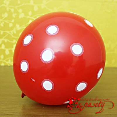 10 шт./lot12inch ясно воздушные шары точка конфеты colorBalloons с днем рождения Baby Shower