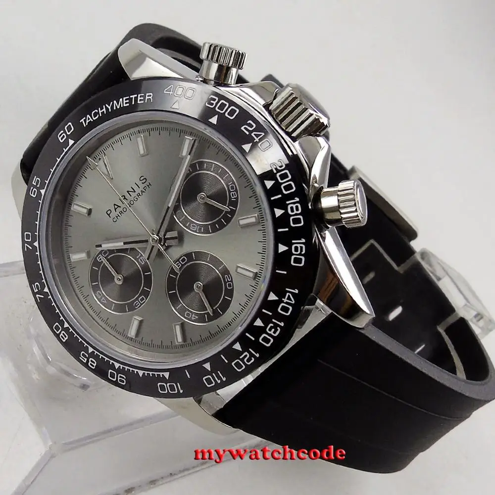 Часы мужские кварцевые с хронографом 39 мм сапфировое стекло | Наручные часы