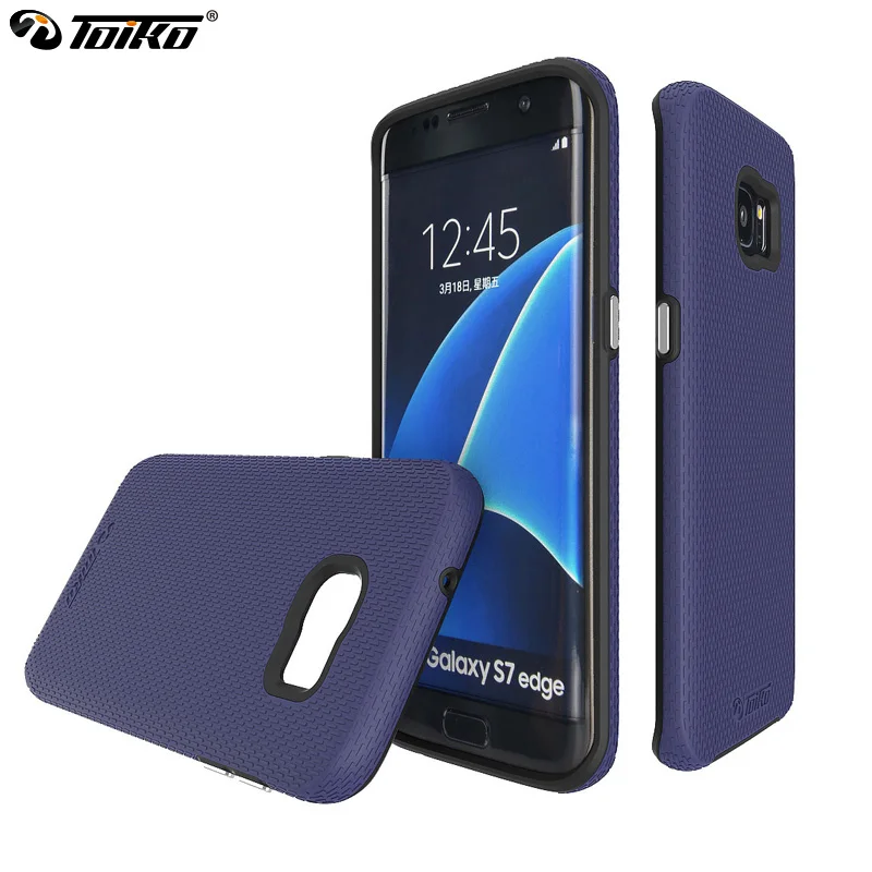 Мобильные чехлы TOIKO X Guard для samsung Galaxy S7 Edge задняя крышка ударопрочный двухслойный ПК TPU бампер аксессуары для телефонов оболочка