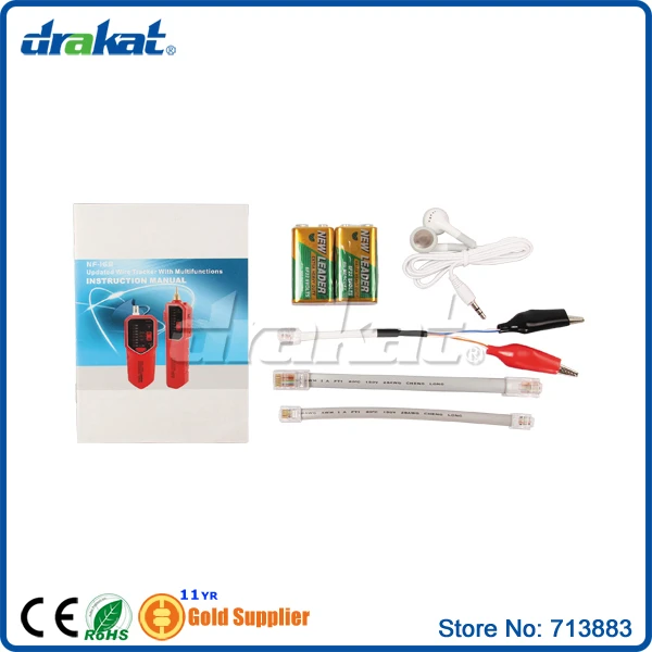 Чувствительный проводной трекер для RJ11 RJ45 BNC кабелей|wire tracker|cable trackerrj45 tracker |