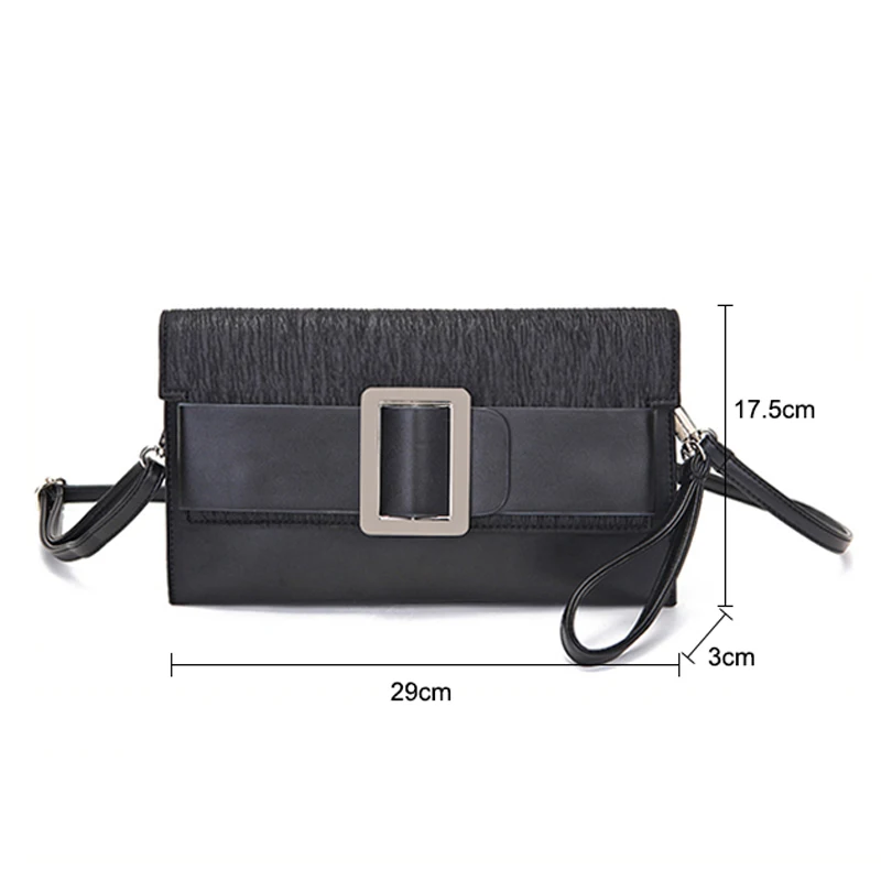 Женская сумка клатч с металлической пряжкой Bolsos Mujer Bolsa новинка весны 2019|Клатчи| |