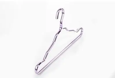 10pcs/lot 42cm Clothes Hanger Durable Antideformation Non-slip Aluminium Alloy Closet Adult Skirt Dress Towel Storage hangers - Цвет: Лиловый