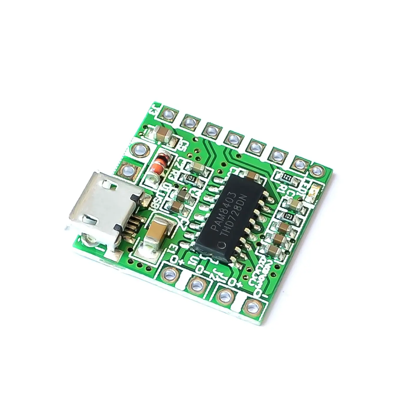10 шт./лот Новый PAM8403 DC 5 В мини класса D 2x3 Вт USB Мощность усилитель доска DIY Bluetooth
