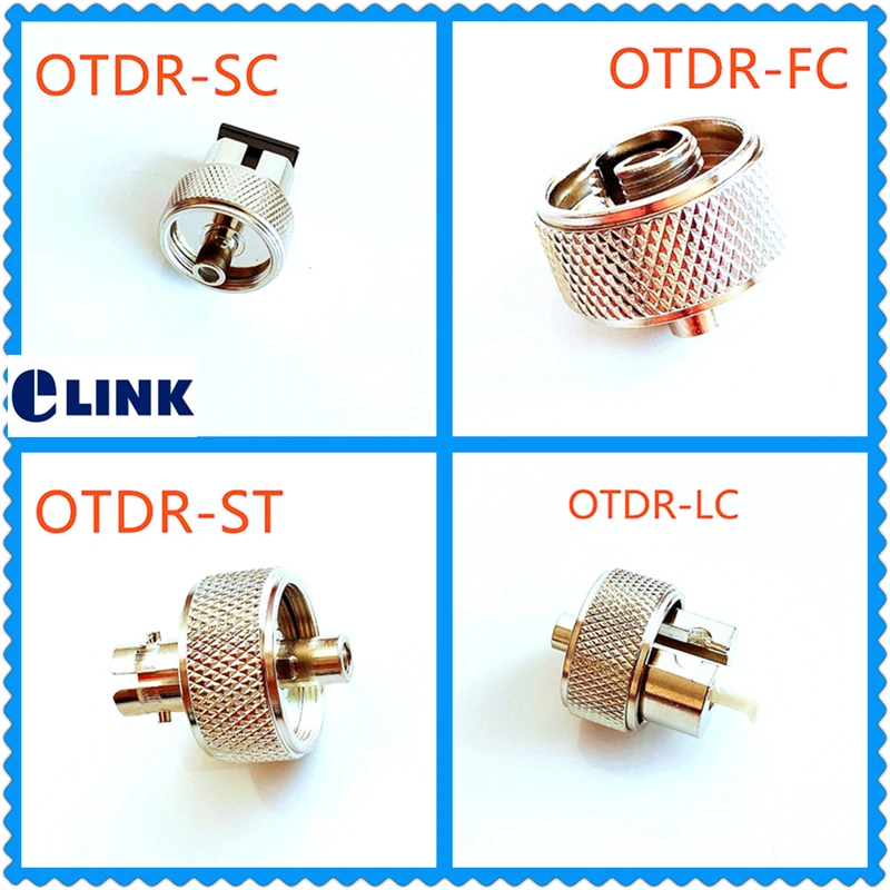 

1pc OTDR SC LC ST FC adapter fiber optic converter connector for Optical Time Domain Reflectometer ftth coupler free Shipping