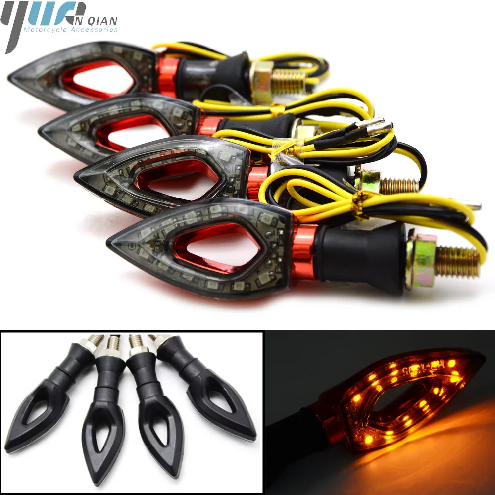 Sinal de viragem da motocicleta LED blinker Diodo универсальный для HONDA CBR900RR CBR1000RR CBR954RR CBR600RR kawasaki yamaha BMW| |