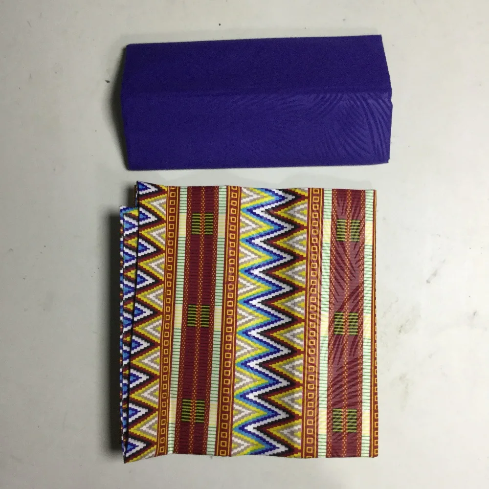 5 компл./лот в нигерийском стиле Chitenge Анкара ткань из полиэфирного волокна Гана