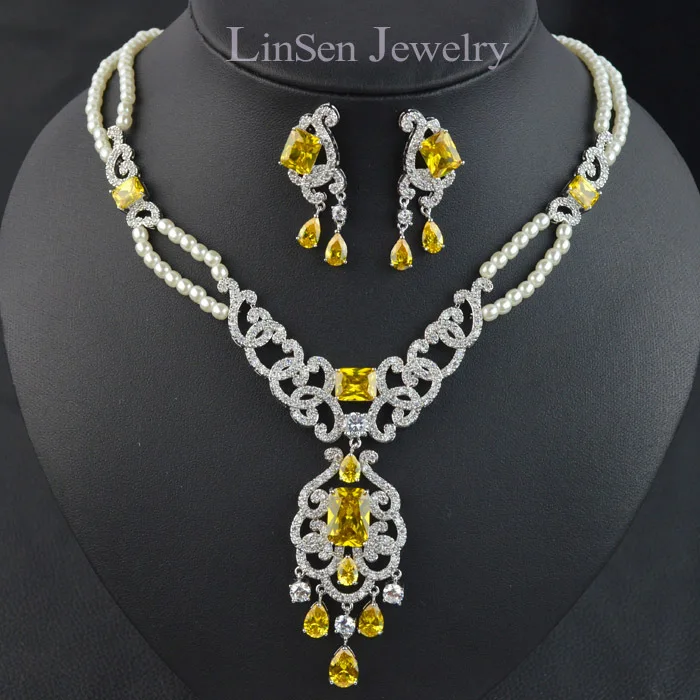 Новый дизайн роскошные винтажные комплекты украшений большого бренда