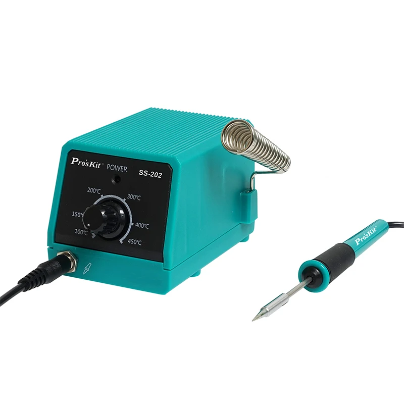 

Pro'skit SS-202G Mini Soldering Station Soldering and Desoldering Welding Iron With Slim Iron Tips For Bga Rework Solution