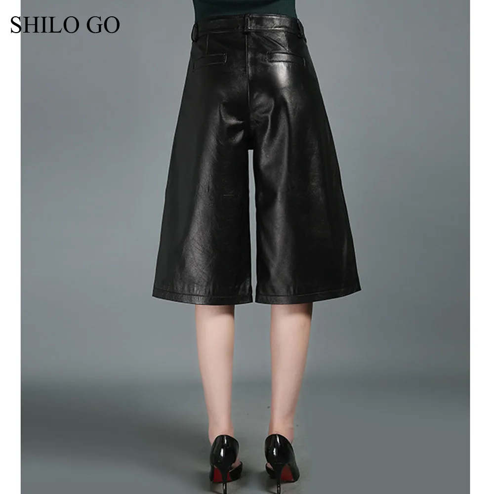 Женские кожаные комплекты SHILO GO Осенний модный костюм из натуральной овечьей