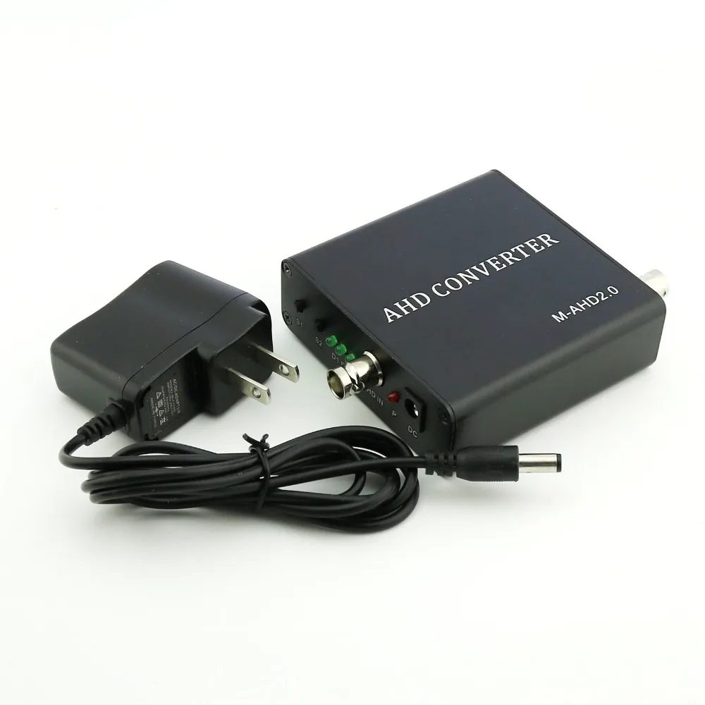 Адаптер-конвертер AHD в VGA/CVBS/HDMI 1 шт. с коаксиальным кабелем 1080P/720P | Электроника