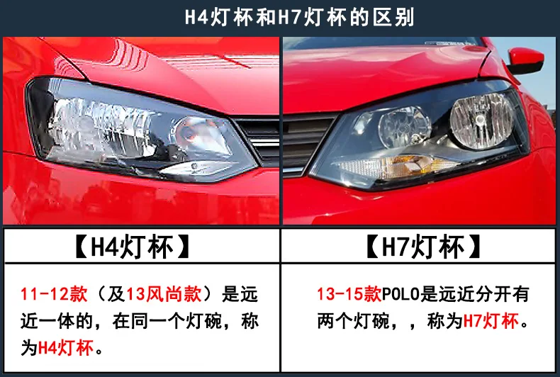 Doxa автомобильный Стайлинг Головной фонарь для VW Polo СВЕТОДИОДНЫЙ Фонарь 2011- Polo DRL H7 D2H Hid вариант Angel Eye Bi Xenon луч