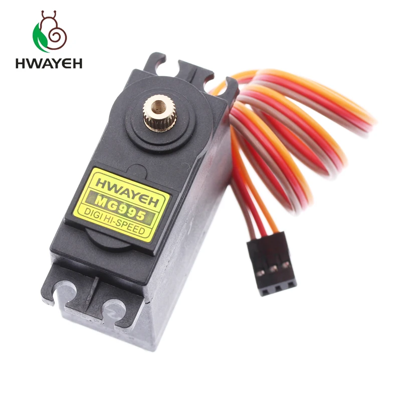 13 кг 15 кг сервоприводы цифровой MG995 MG996 MG996R Servo c металлическими Шестерни для Futaba JR автомобиль RC модель вертолета лодка для Arduino UNO "сделай сам"