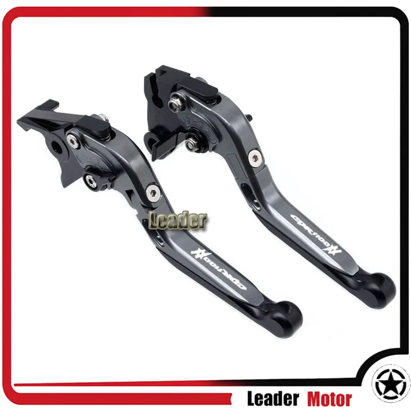 Для HONDA CBR 1100XX CBR1100XX CBR 1100 XX 1997-2007 Аксессуары для мотоциклов Откидное Выдвижная сцепные рычаги - Цвет: T
