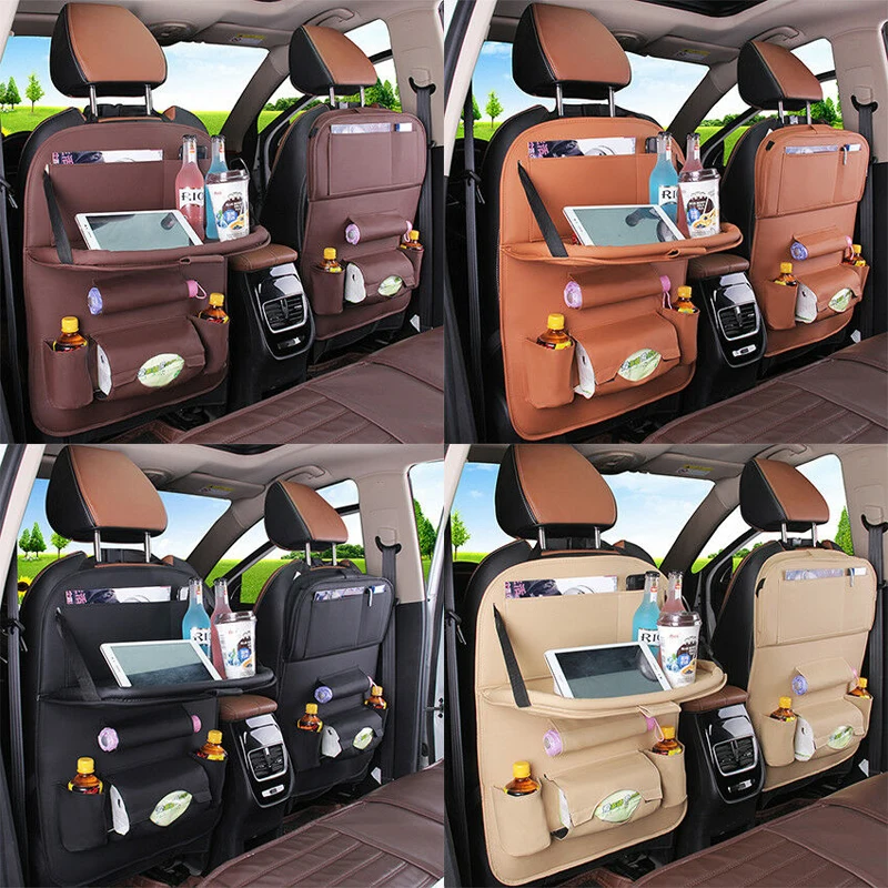 Складная сумка-Органайзер на спинку сиденья автомобиля из ПУ кожи | Автомобили и
