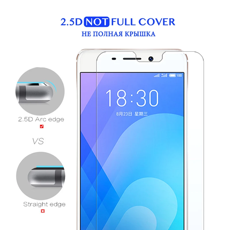 Защитное стекло для meizu u10 glass maisie m5 note m6 m3 5c Pro 5 7 temper закаленное защиты экрана |
