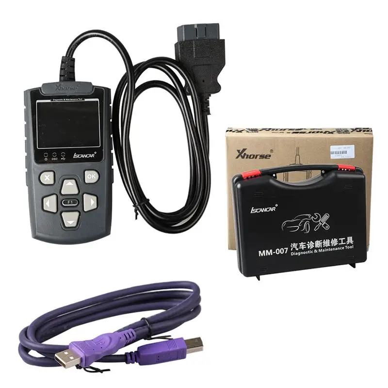 Горячая ISCANCAR VAG сканер km Immo OBD2 сканер штрих-кода Xhorse Iscancar VAG MM-007 сканер km Immo MQB пройденное расстояние в милях лучше, чем VAG 3,0 IScancar