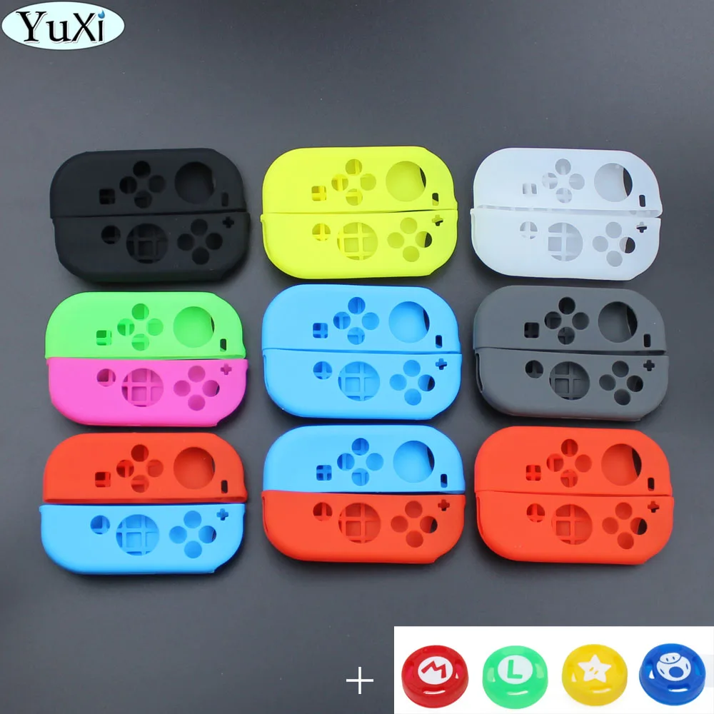 Защитный чехол-накладка для nintendo Switch NS Joy-Con, защитный корпус контроллера для ограниченной серии, резиновый силиконовый чехол