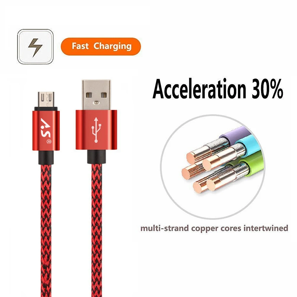 А. С микро USB кабель провод для быстрого заряда Android мобильного телефона