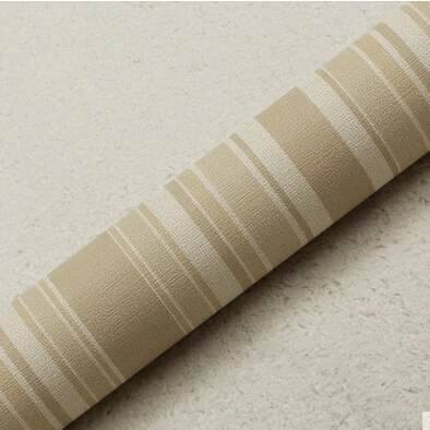 ПВХ водонепроницаемые полосатые обои современные минималистичные для