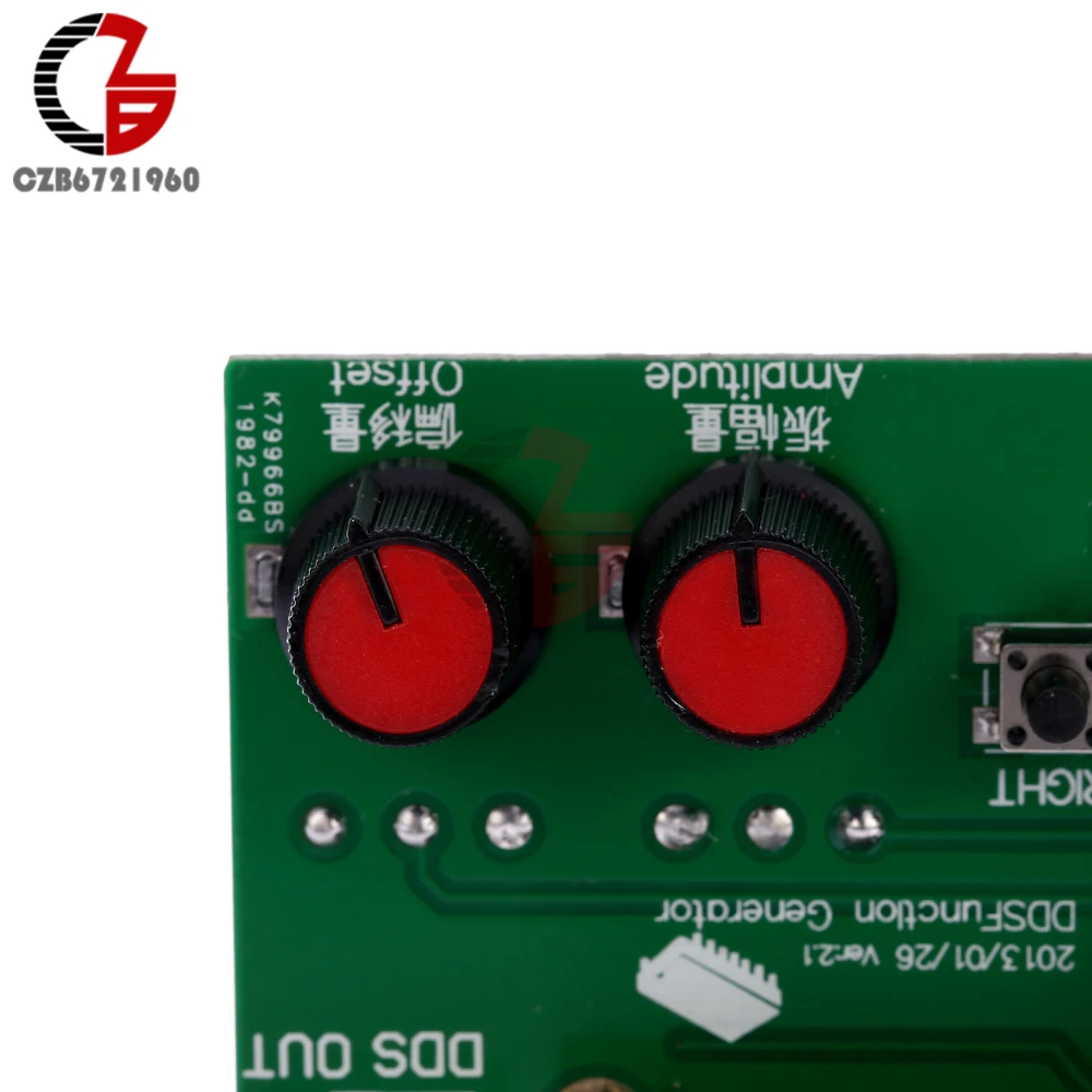 Генератор сигналов DDS генератор частоты модуль ECG квадратный пилообразный зуб