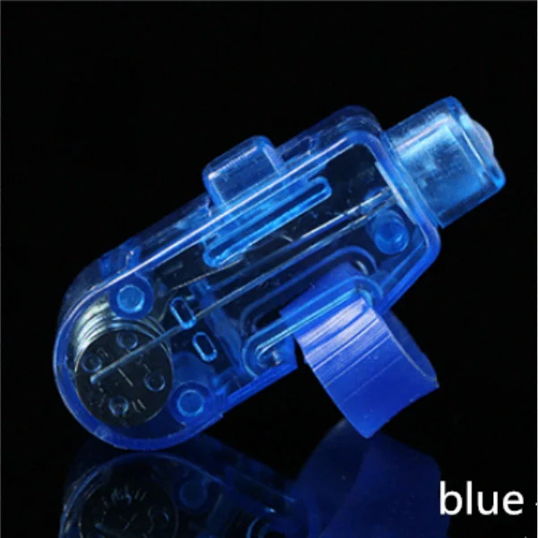 blue 4pcs 4 шт. светодиодные пальчиковые огни блестящее кольцо светящаяся игрушка сверкающая Праздничная Вечеринка вечерние аксессуары светодиодные неоновые вечерние ночные украшения - Цвет: blue 4pcs