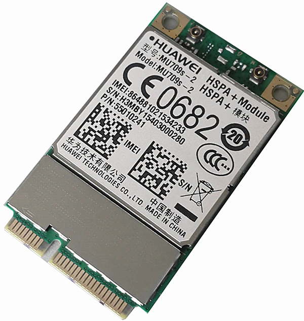 Беспроводной модуль HSPA + Mini PCIe 3G с аналоговым голосовым и последовательным портом