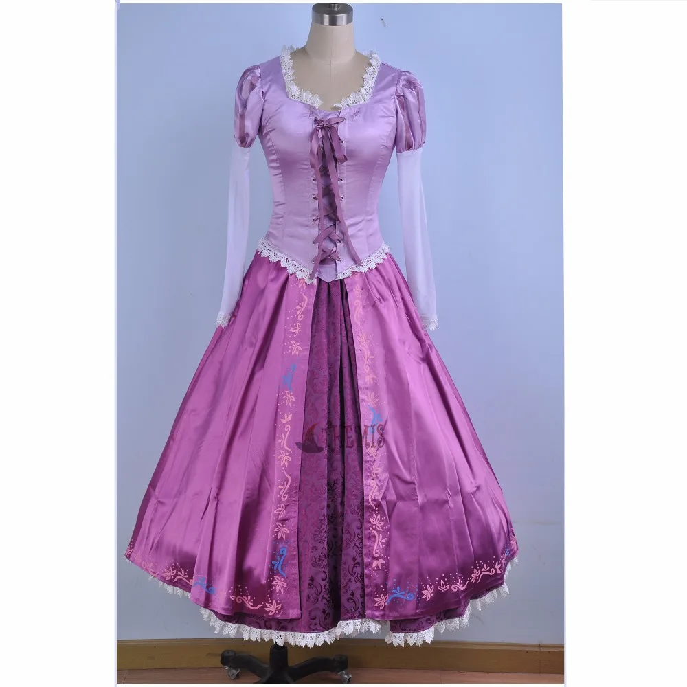 Платье для костюмированной вечеринки с принцессой рипунцель |