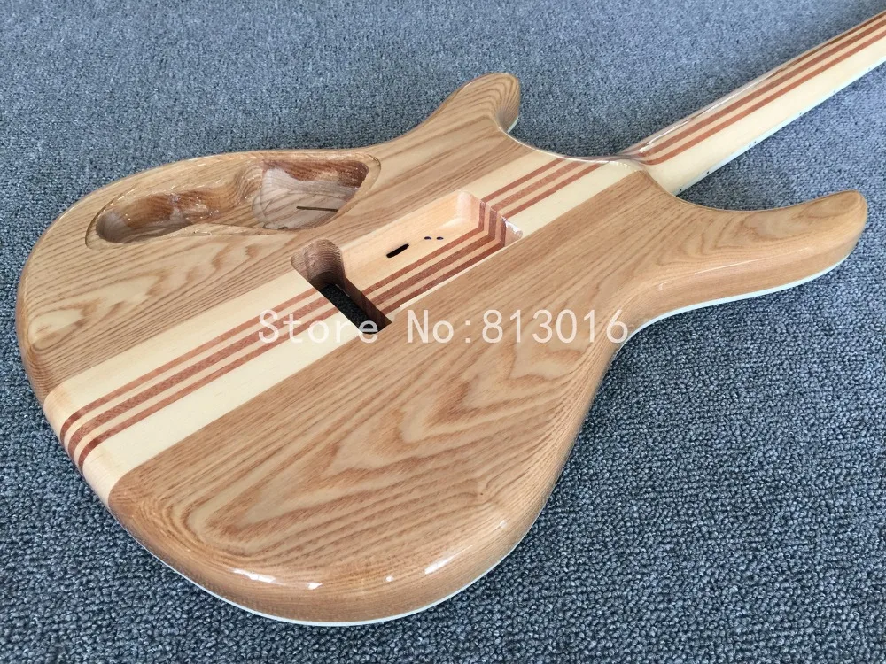 Электрогитарная горлышко через 7 шт. настоящая обвязка красный взрыв тонкий