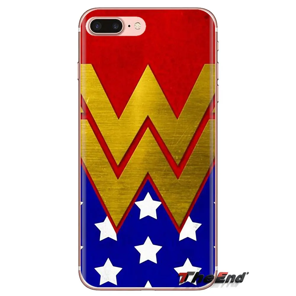 Женская одежда Wonder woman цвет для Xiaomi Redmi 4A S2 Note 3 3S 4 4X 5 Plus 6 7 6A Pro Pocophone F1 прозрачные