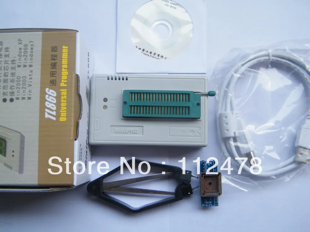 Бесплатная доставка 2020 100% XGECU V10.41 MiniPro USB Универсальный программатор TL866CS TL866A TL866II