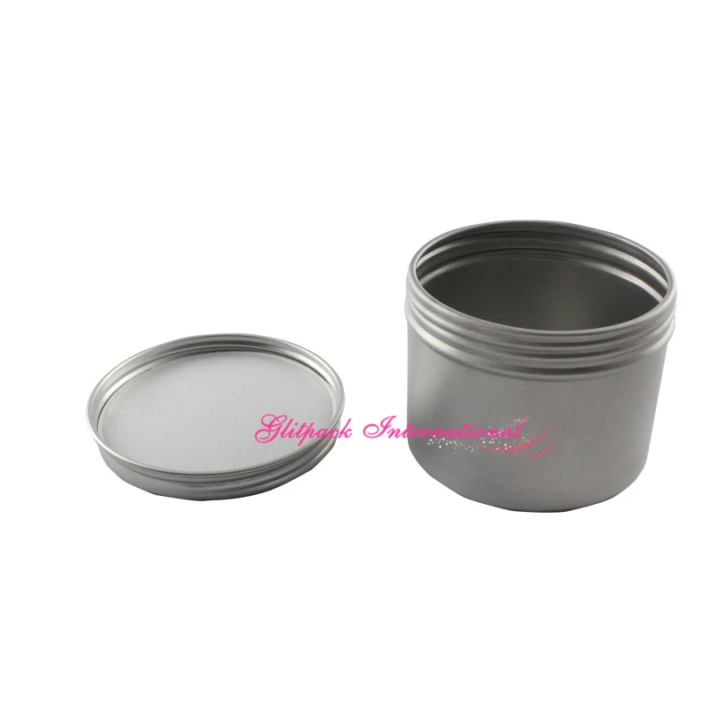 100ml Alumium Canning Jars 100g 3.5oz Tea Tin with Airtight Lids Small Candle Seamless Deep Body Screw on | Красота и здоровье