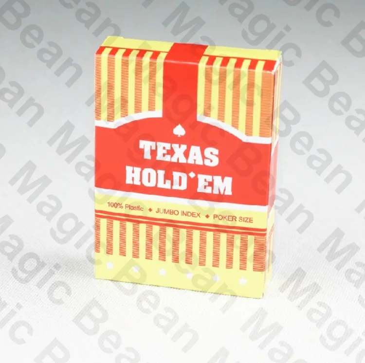 Пластиковая игральная карта Техасский большой персонаж 100%|Игральные карты| |