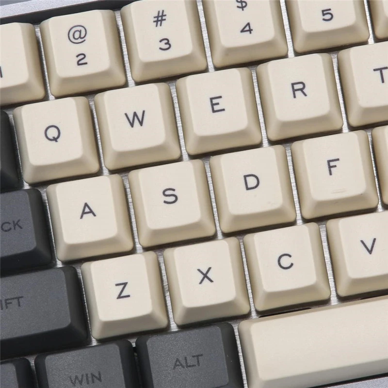 Углеродная 64 раскладка краситель sub Keycaps OEM профиль включает 1 75 Shift Fit GK64
