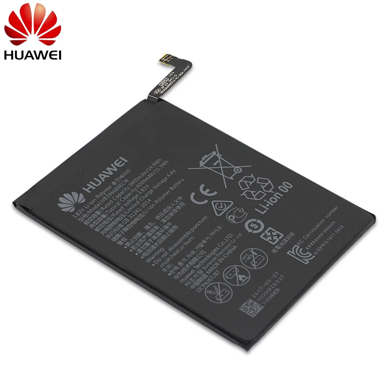 Мазь Хуа Вэй телефон Батарея HB396689ECW 3900 ма-ч для huawei Коврики 9/Коврики 9 Pro Honor 8C/Y7 Pro Y9 Enjoy 7 Plus