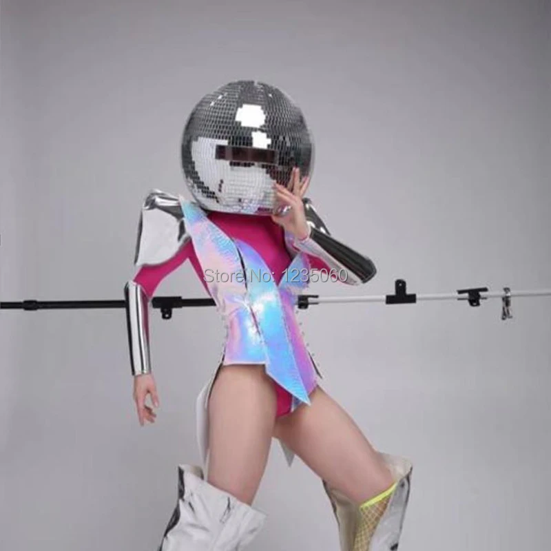 Костюм для бальных танцев WYY зеркальный мужской женский певец одежда выступлений