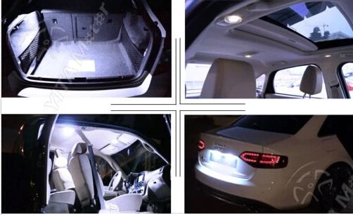 Hot Selling Interior Light Map Door led Lights 50 PCS Cool White T10 Wedge 5050 5SMD Car Dome Glove Box External Trunk LED | Автомобили и