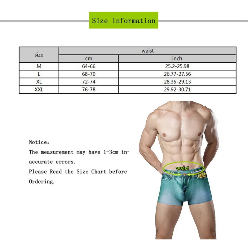 Лидер продаж мужское забавное нижнее белье HEFLASHOR мужские повседневные джинсы с
