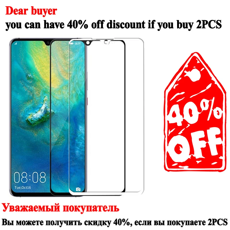 Защитное стекло для экрана mate 20 Lite Pro Защитная пленка huawei 20X защитная из