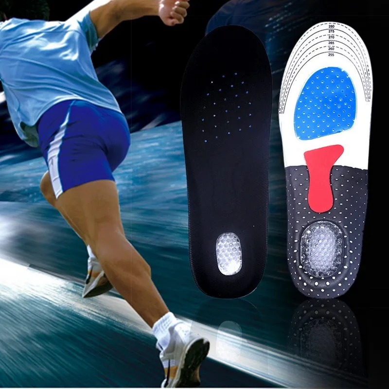 1 пара гелевые ортопедические стельки арка для поддержки спортивной обуви бега