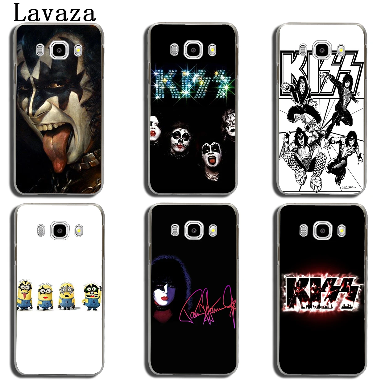 Твердый чехол для телефона Lavaza Gene Simmons Kiss band Samsung Galaxy J8 J7 Duo J6 J5 J4 Plus 2018 2017 2016 J2 J3 Prime