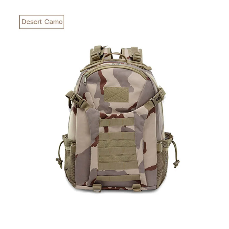Desert Camo Уличный рюкзак для мужчин, сумки для скалолазания, тактический рюкзак, сумка для путешествий, военная водонепроницаемая сумка, рюкзак mochila - Цвет: Desert Camo
