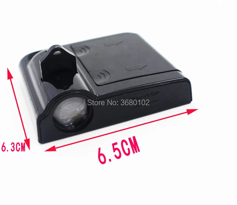 2 шт. беспроводной светодиодный светильник на дверь автомобиля с логотипом