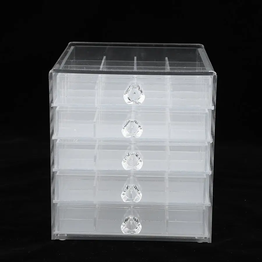 Аксессуары для ногтей маникюрный аппарат пять слоев акриловый съемный ящик