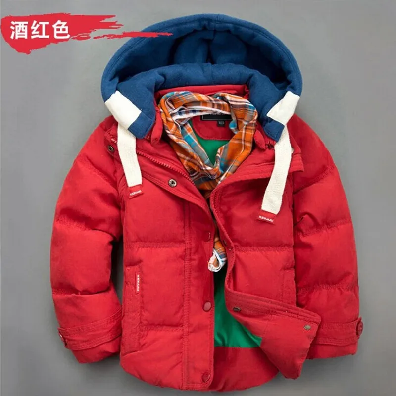 

aipie Children boys Warm outercoats Down Jackets For 3-8 years old boys