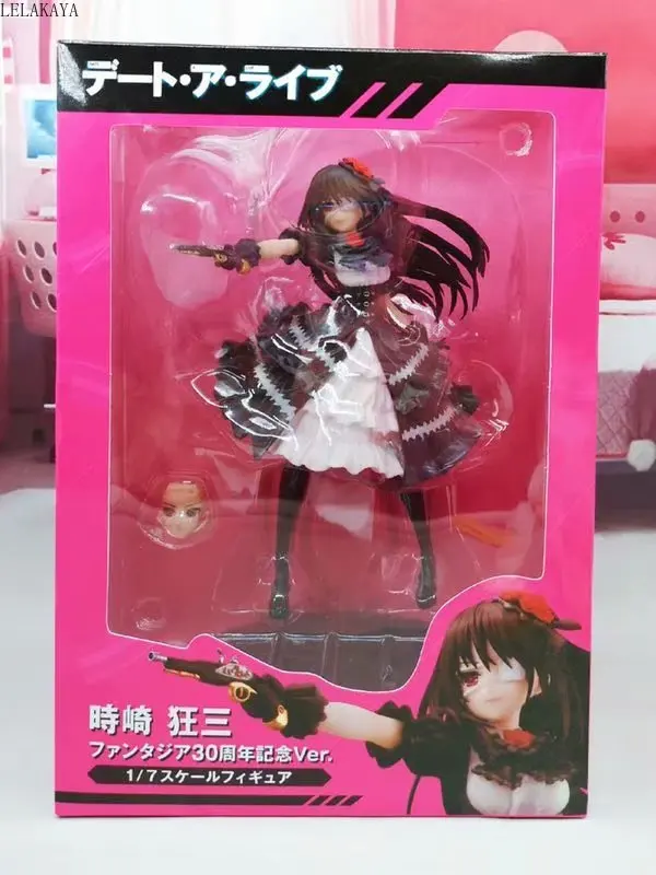 Новое прибытие Дата живой кошмар Tokisaki Kurumi Fantasia 30-летие Ver. 1/7 Масштаб Сексуальная ПВХ фигурка модель игрушки 23 см