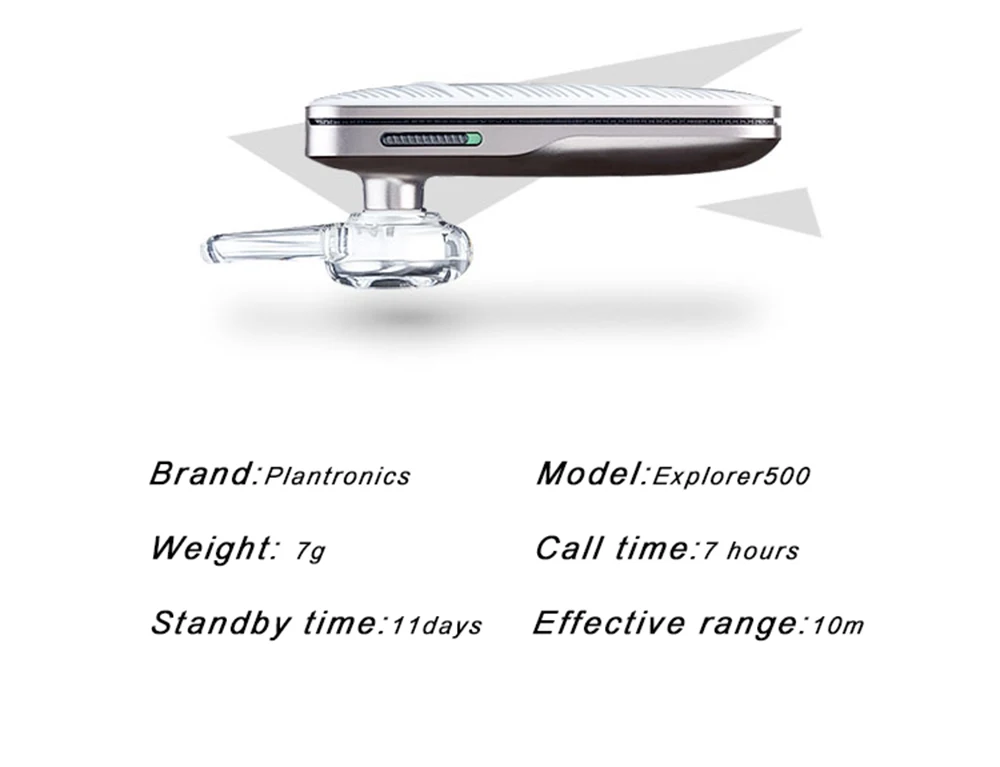 Plantronics Explorer 500 Bluetooth гарнитура Draadloze Koptelefoon HD голосовые встроенные контроллеры с микрофоном для Android смартфона