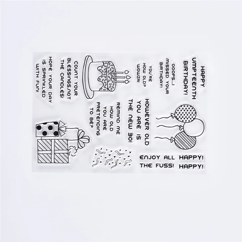 Eastshape 13 шт./лот 11*16 см 2019 новые прозрачные штампы для скрапбукинга открыток