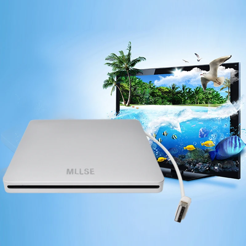 Новый Blu-Ray вдыхании USB2.0 Внешний BD-ROM внешний BD дисков Съемный разъем в | Компьютеры