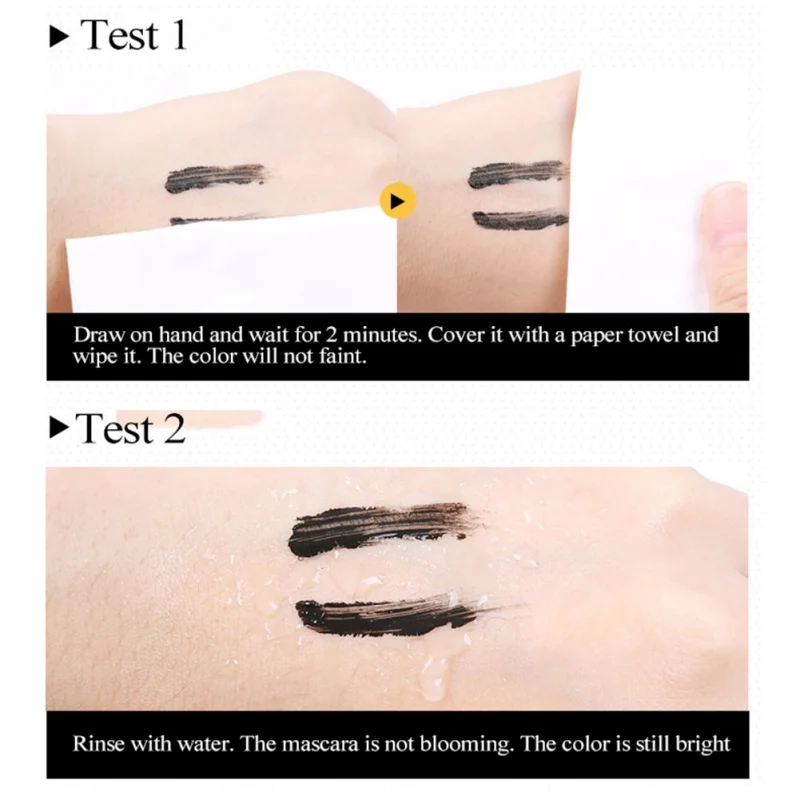 Тушь для ресниц из шелкового волокна ультратонкая водостойкая жидкая тушь 3d