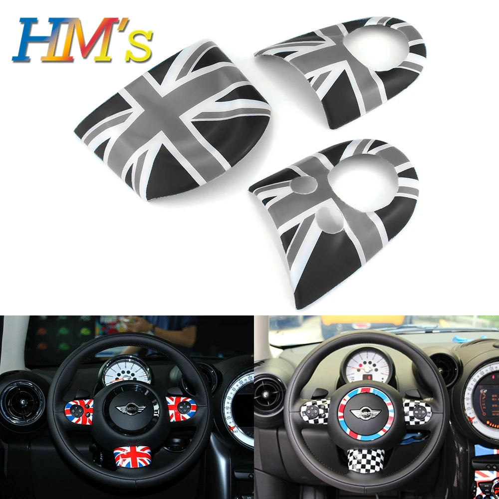 Для MINI Cooper Countryman R60 Clubman R55 декоративные наклейки на руль для Mini Cooper R56 R57 R58 R59 R61